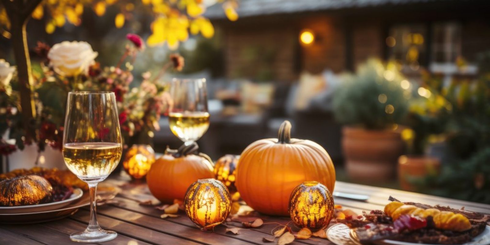 Gartenarbeit im Oktober