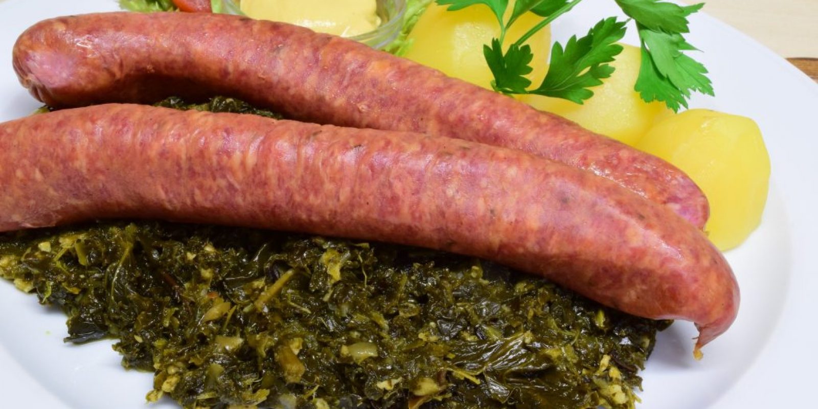 Grünkohl mit Knacker Rezept