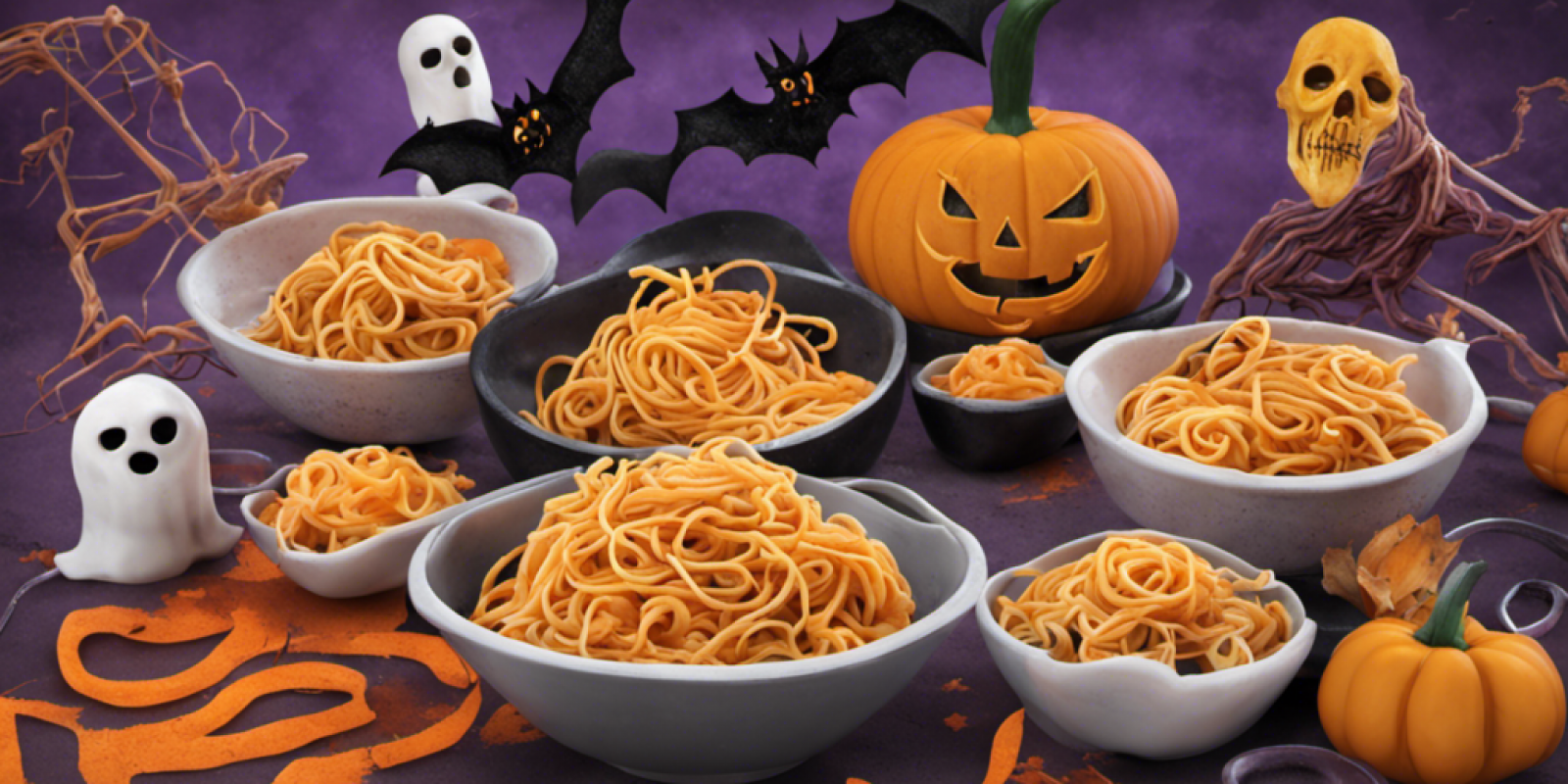 Halloween Nudeln Rezept