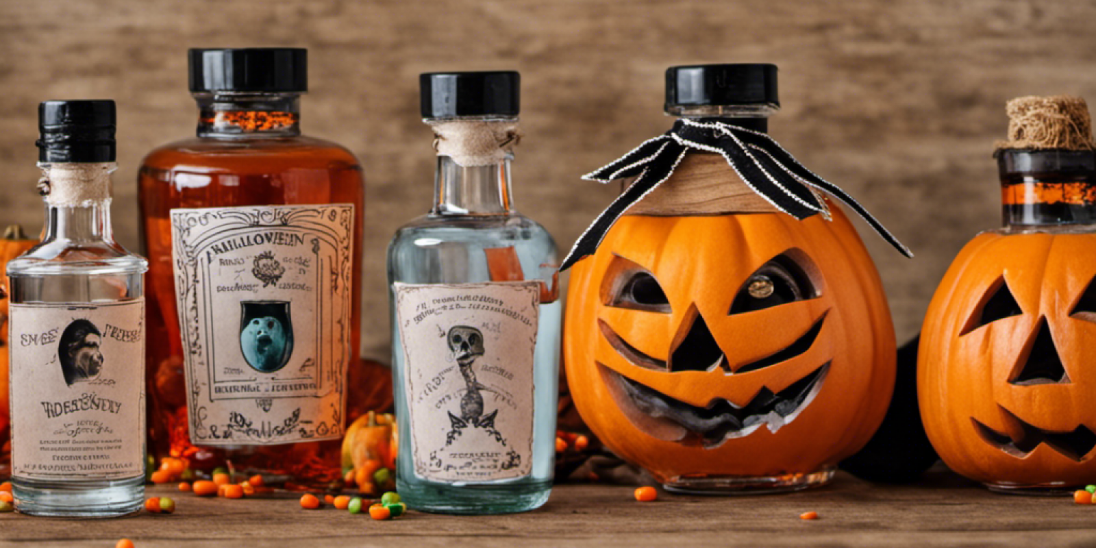 Halloween Schnaps selber machen
