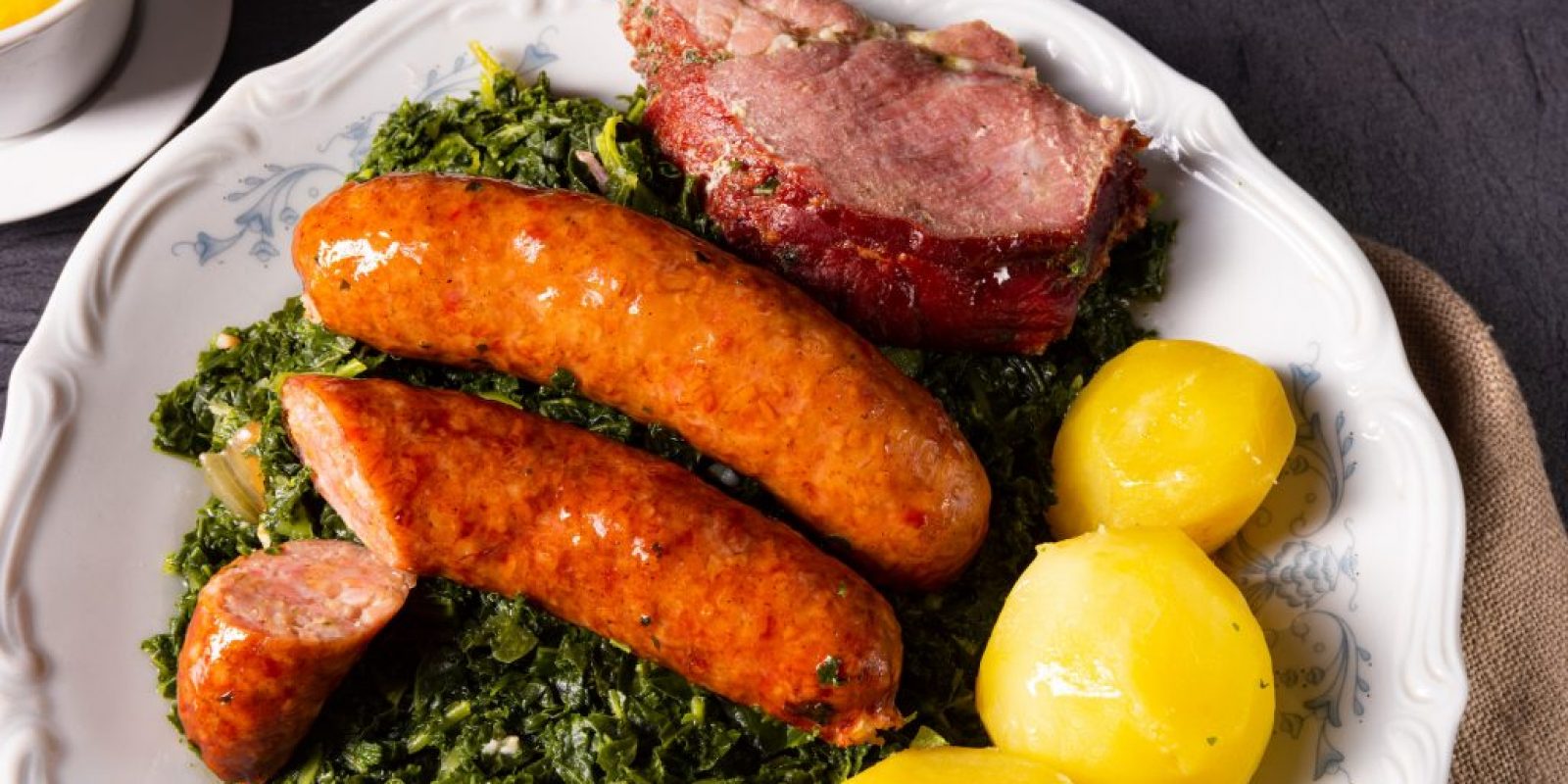 Traditionelles Grünkohlessen