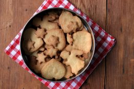 Einfache Weihnachtsplätzchen