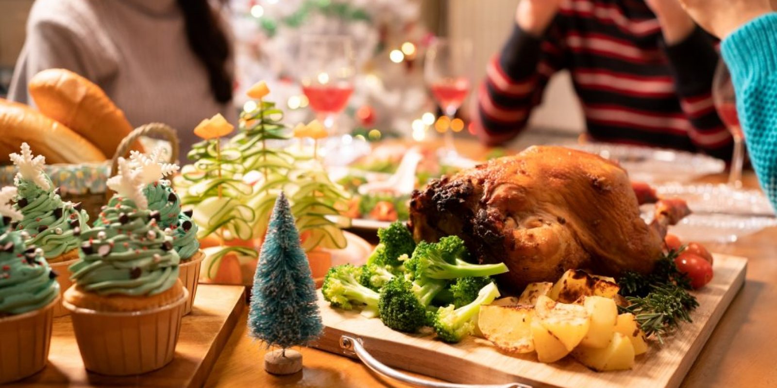 Einfaches Weihnachtsessen