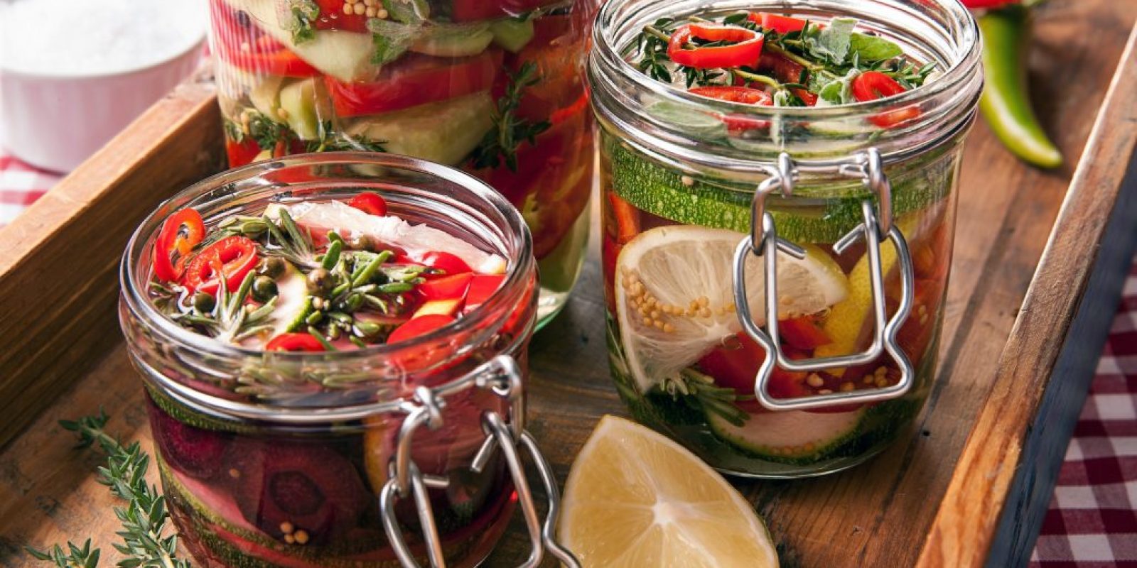 Einkochen haltbar machen