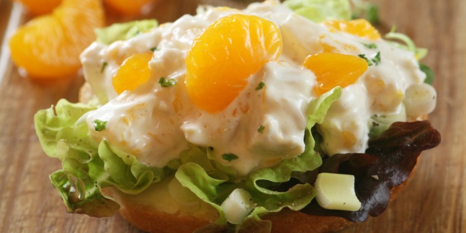 Geflügelsalat mit Mandarinen Rezept