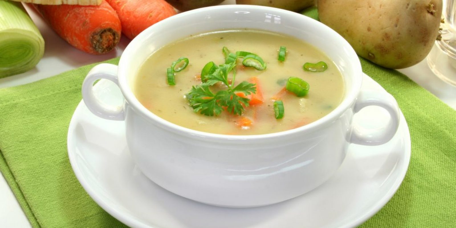 Kartoffelcremesuppe