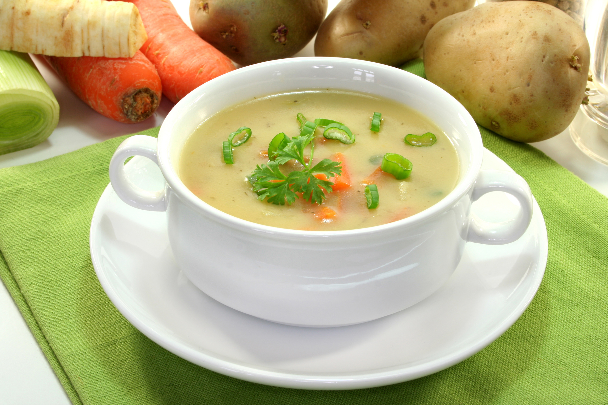 Kartoffelcremesuppe Kartoffelcremesuppe