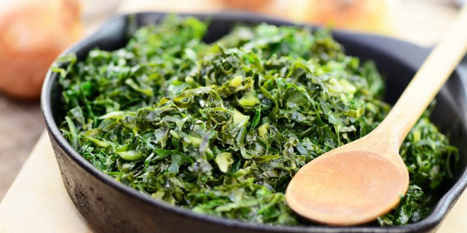 Grünkohl aus dem Glas verfeinern
