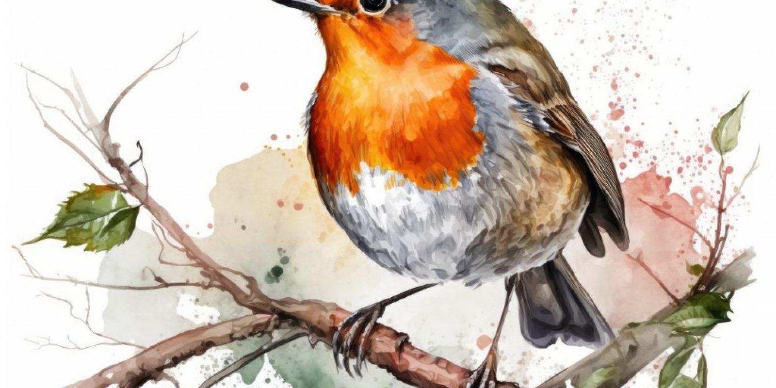 Rotkehlchen im Garten