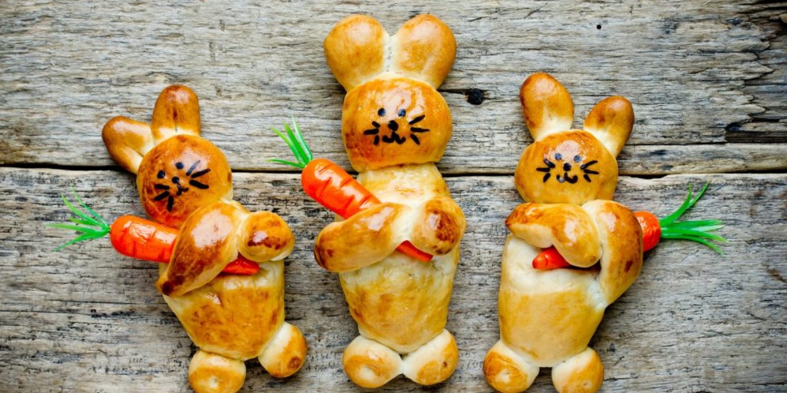 Hefeteig für Osterhasen