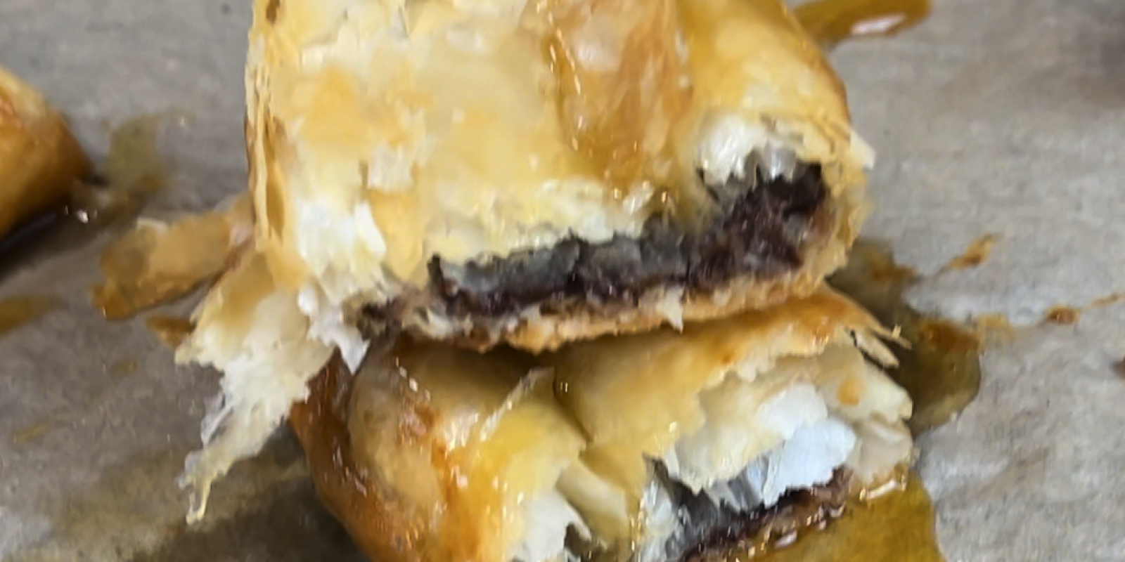 Nuss Nougat Röllchen