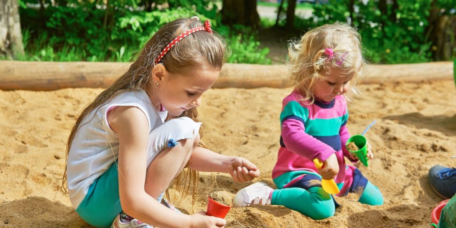 Sandkasten selber bauen