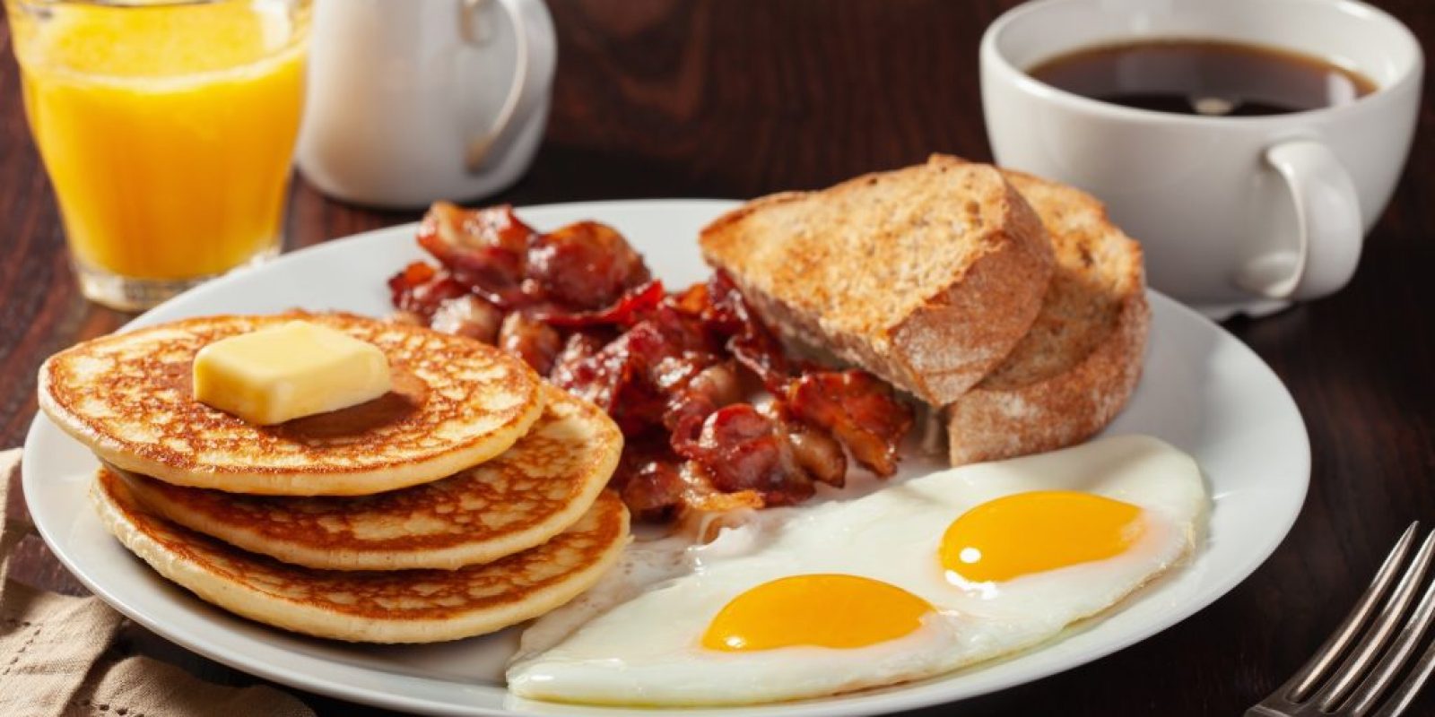 Amerikanisches Frühstück