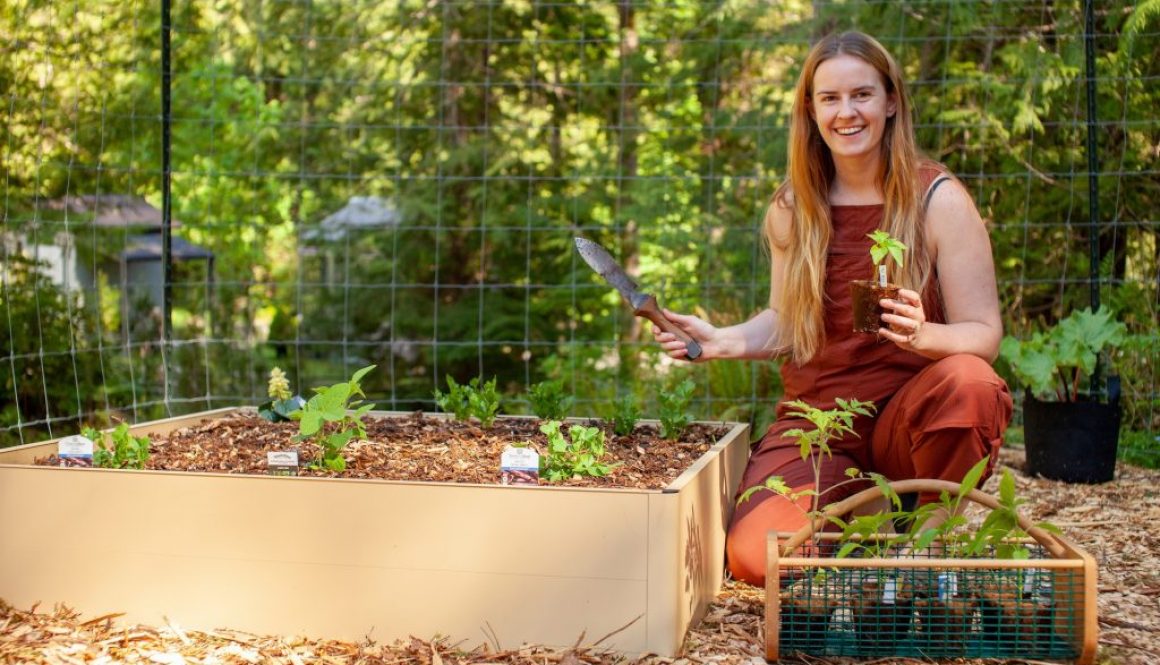 Holzschnitzel für Hochbeet