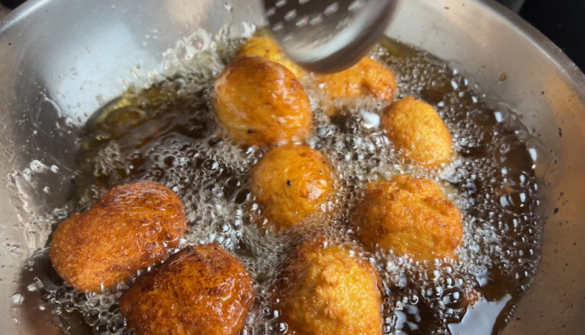 Kartoffel Käse Bällchen