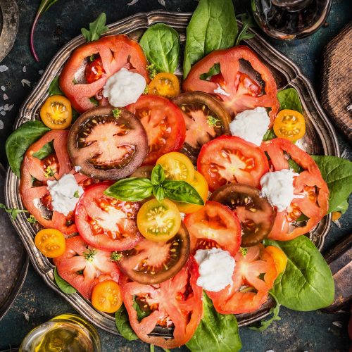 Tomaten Mozzarella Salat