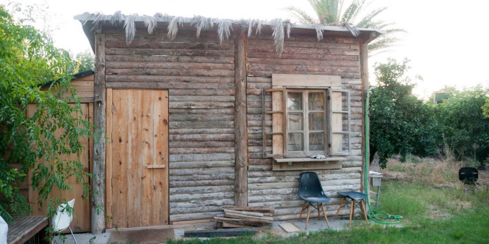 Gartenhaus Holz mit Anbau