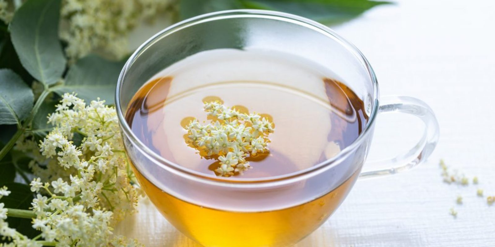 Holunderblütentee