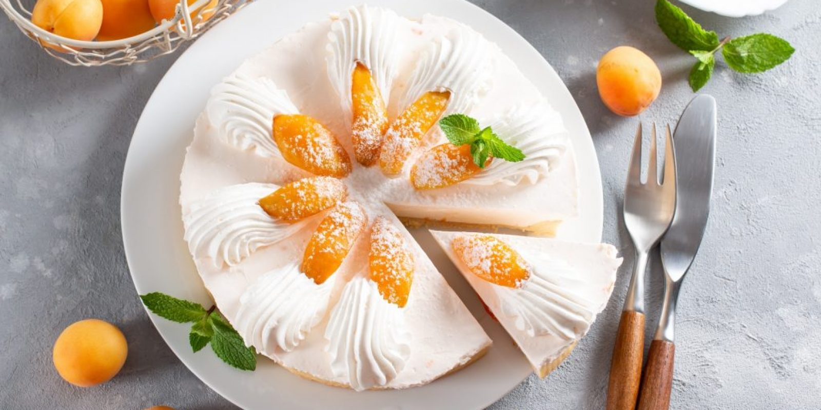 Joghurt Pfirsich Torte