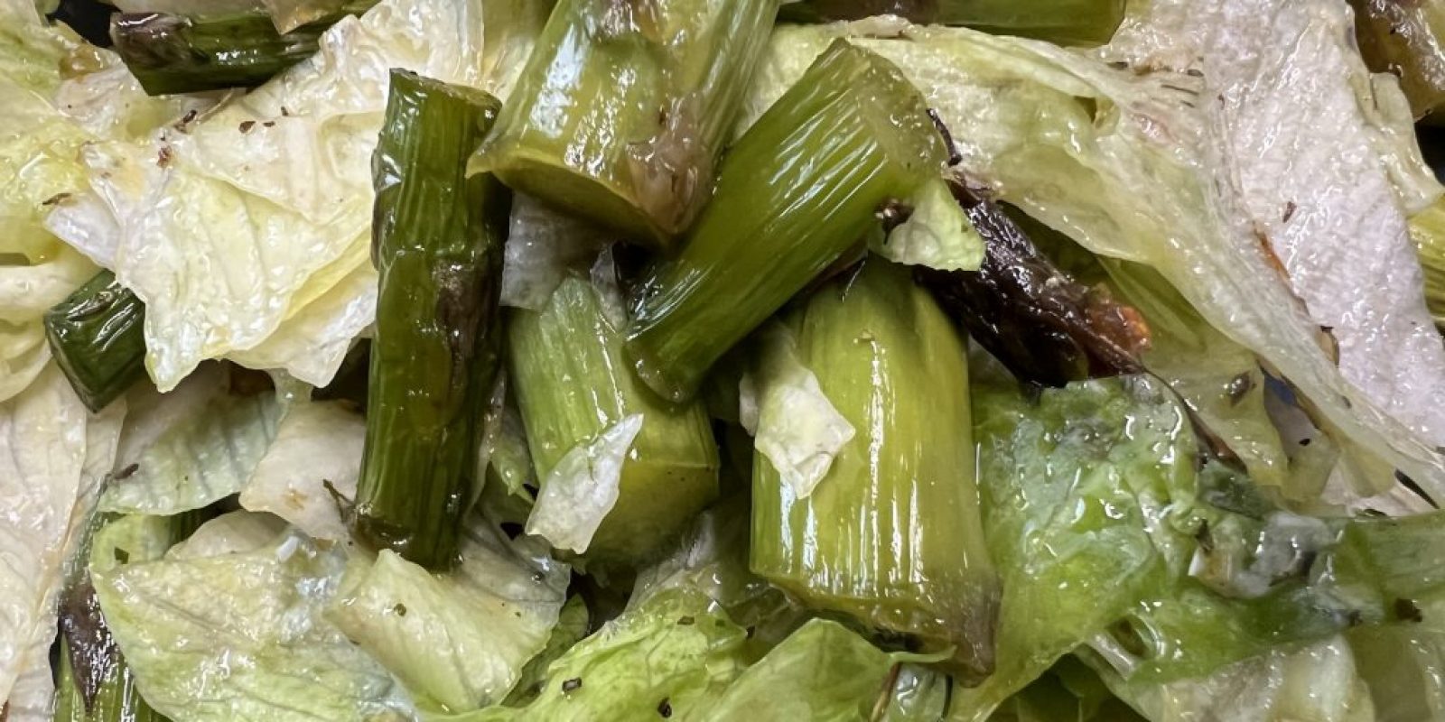 Salat mit Gebratenem Spargel