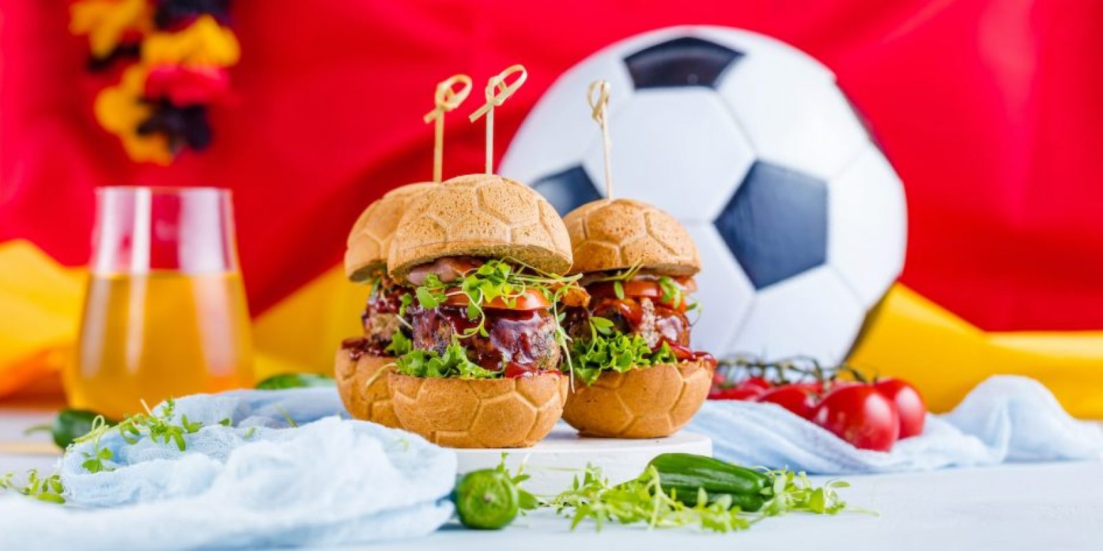 Fußballpartydekoration DIY-Ideen