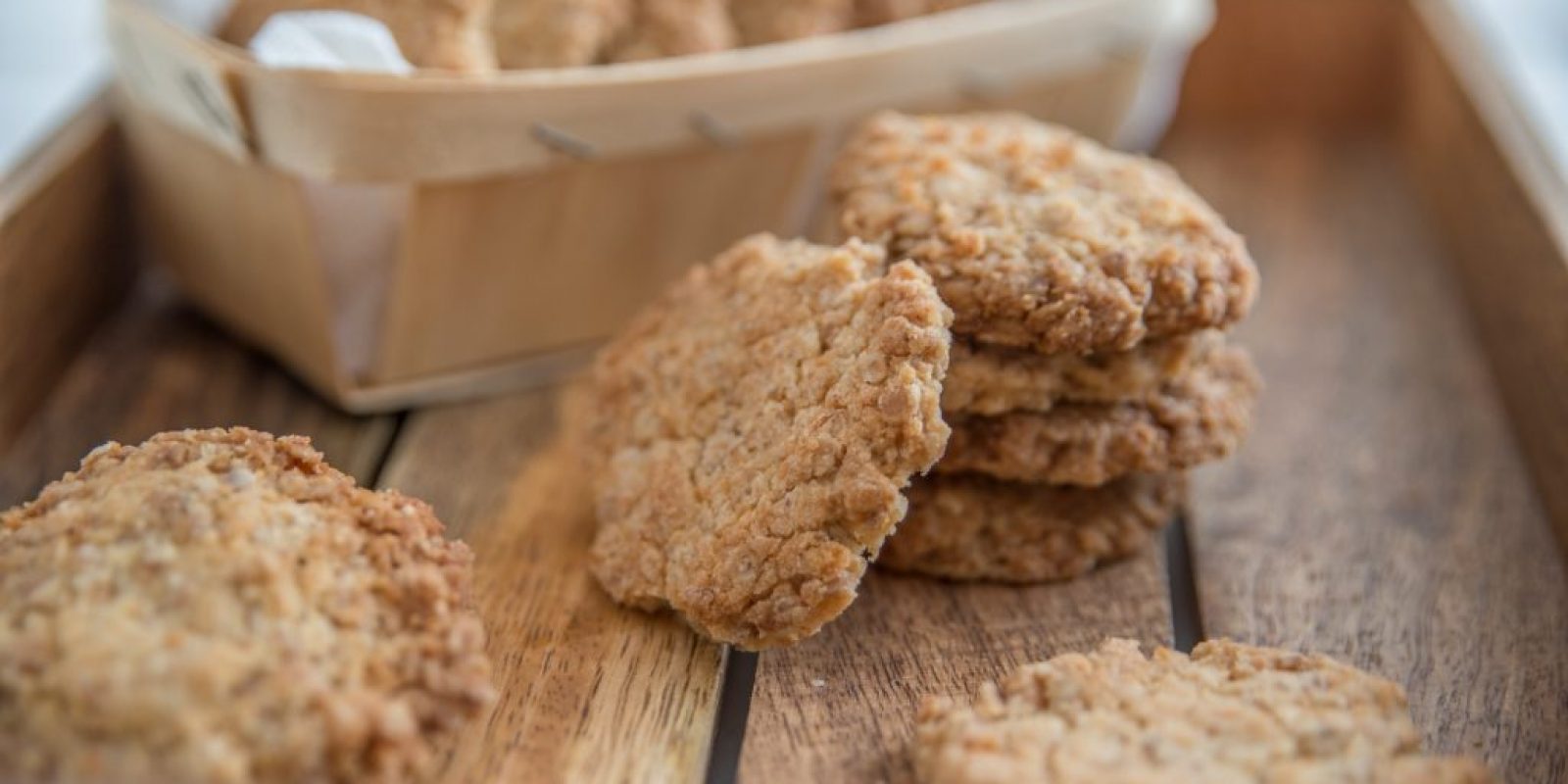 Haferflockenkekse backen