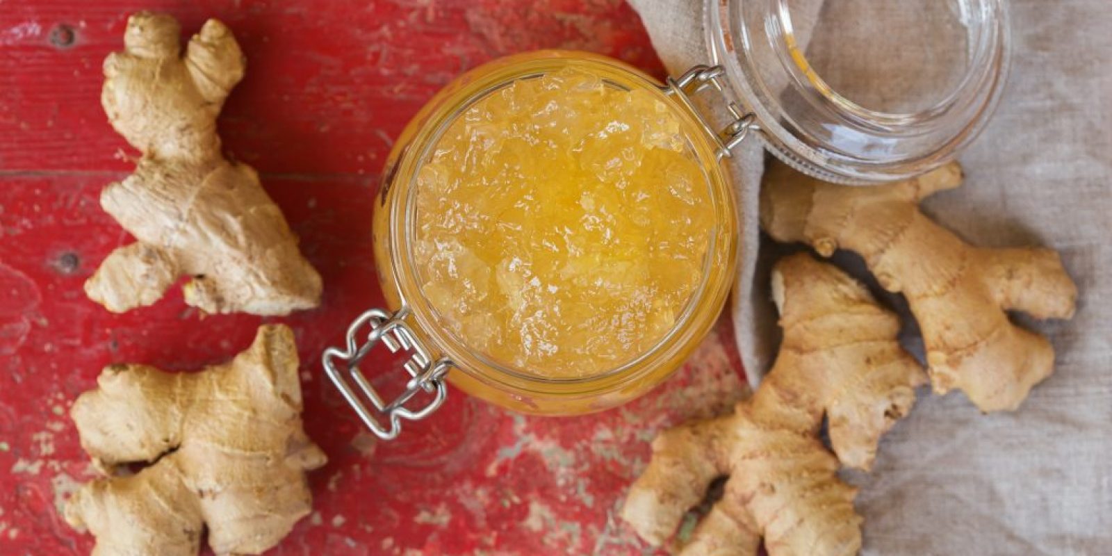 Ingwer und Marmelade
