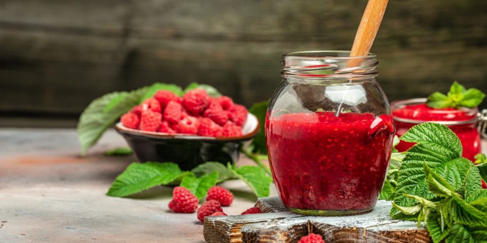 Marmeladen kreative Zusätze