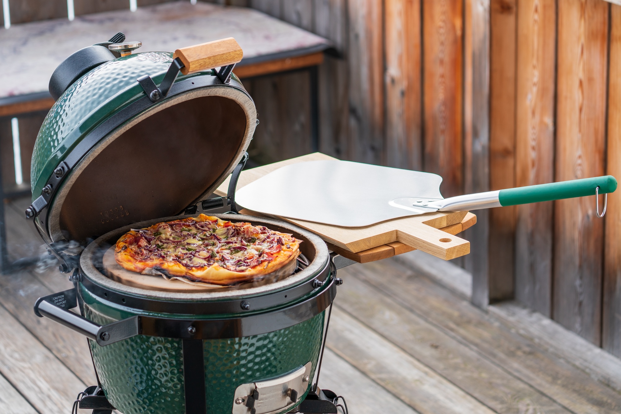 Pizza vom Grill Pizza vom Grill