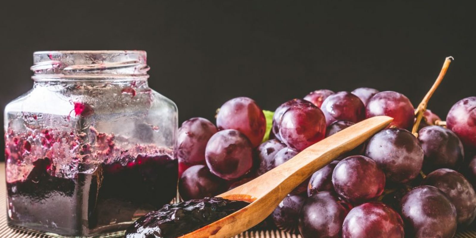 Weintrauben Marmelade