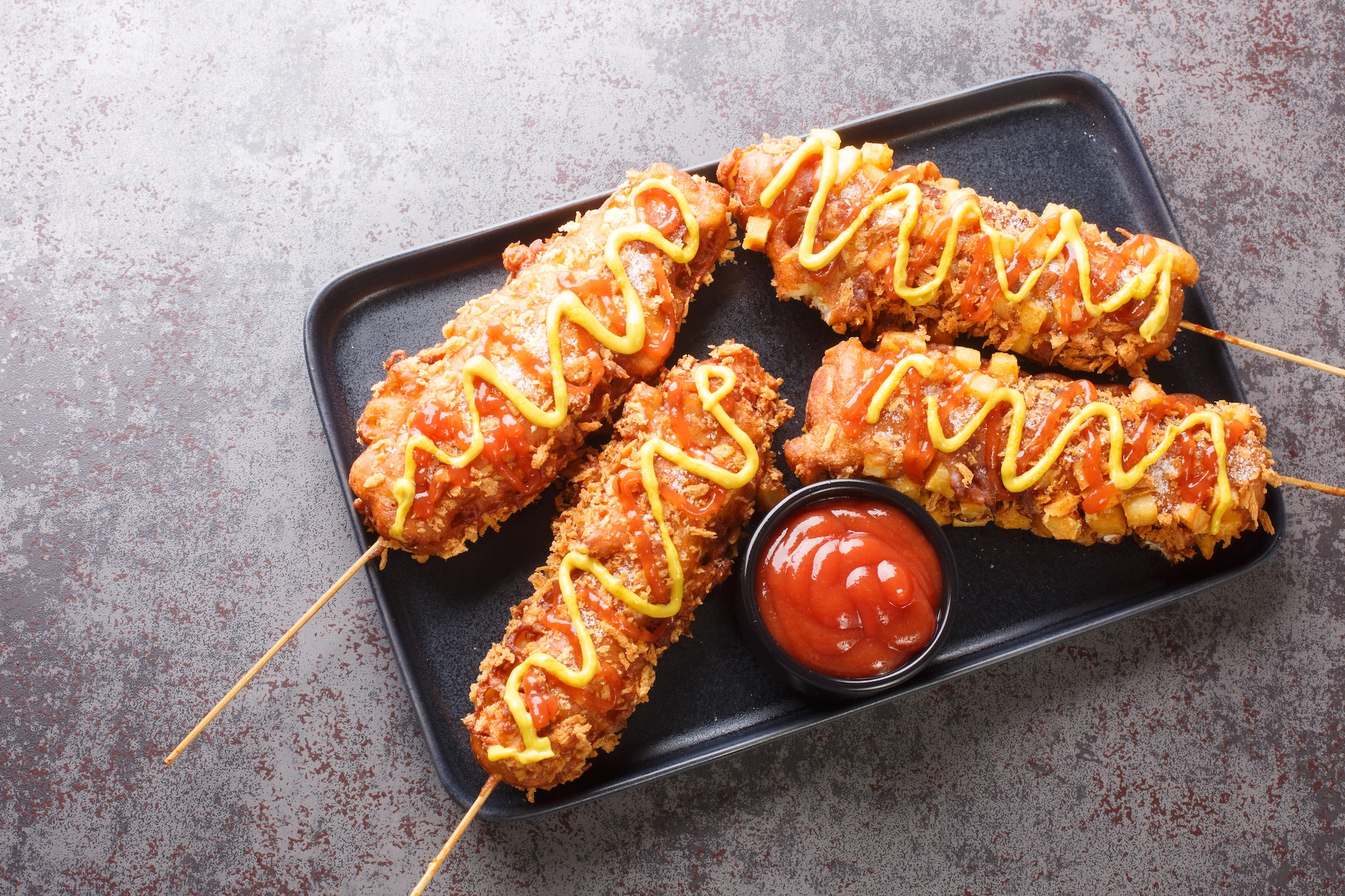 Corn Dogs selber machen Corn Dogs selber machen