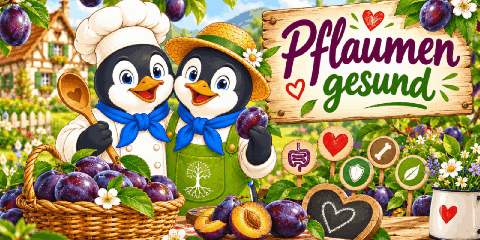 Pflaumen gesund