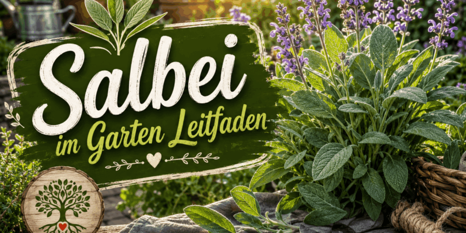 Salbei im Garten Leitfaden