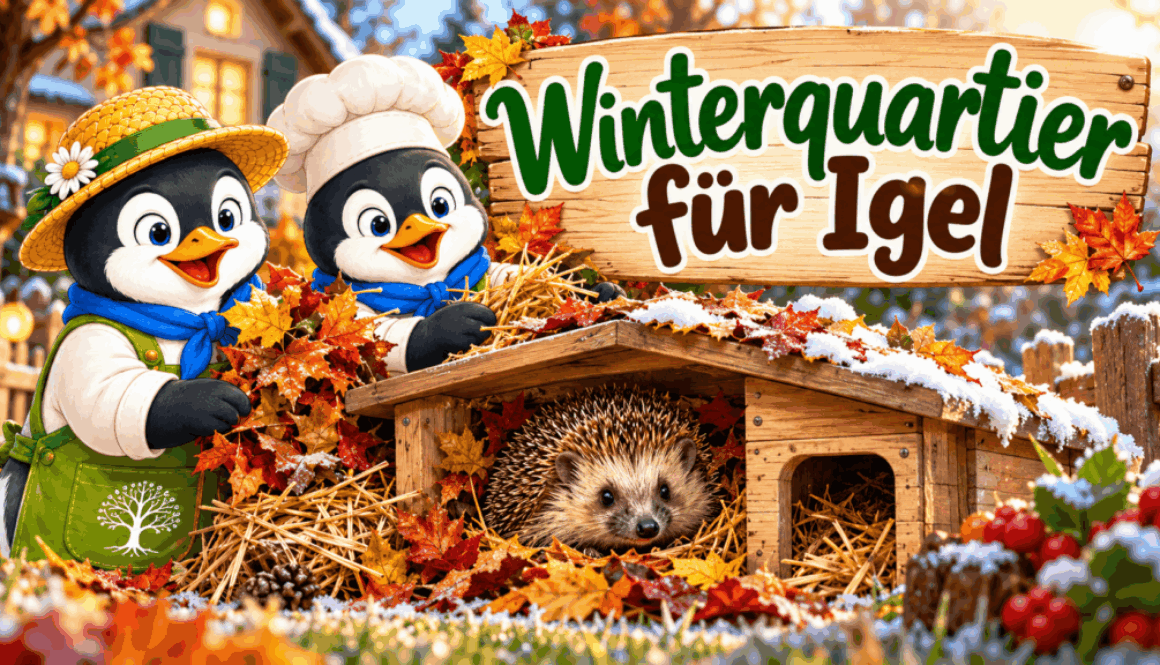 Winterquartier für Igel
