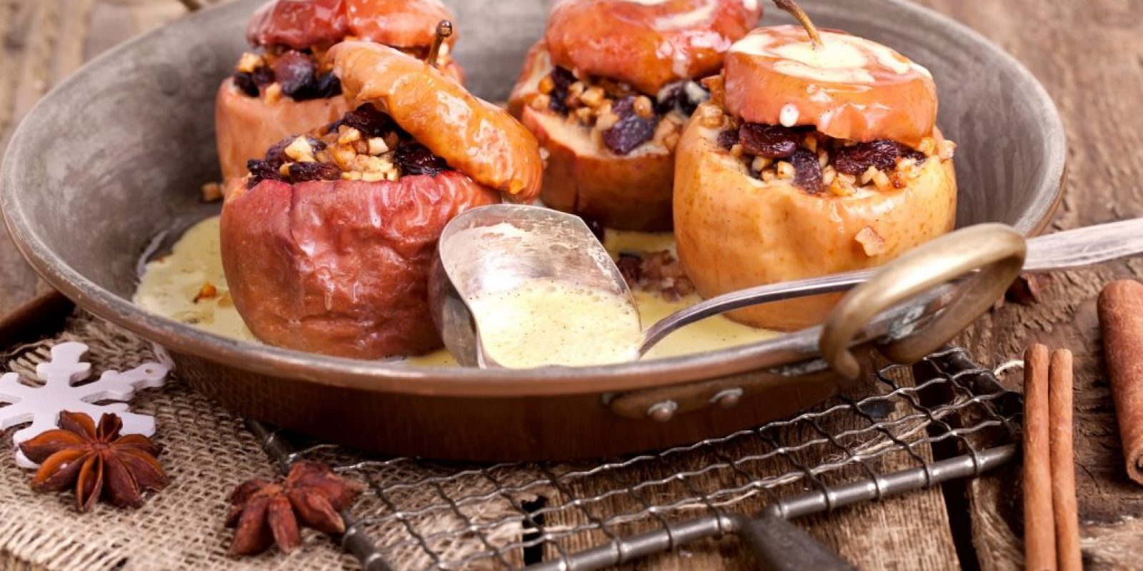 Bratapfel mit Vanille