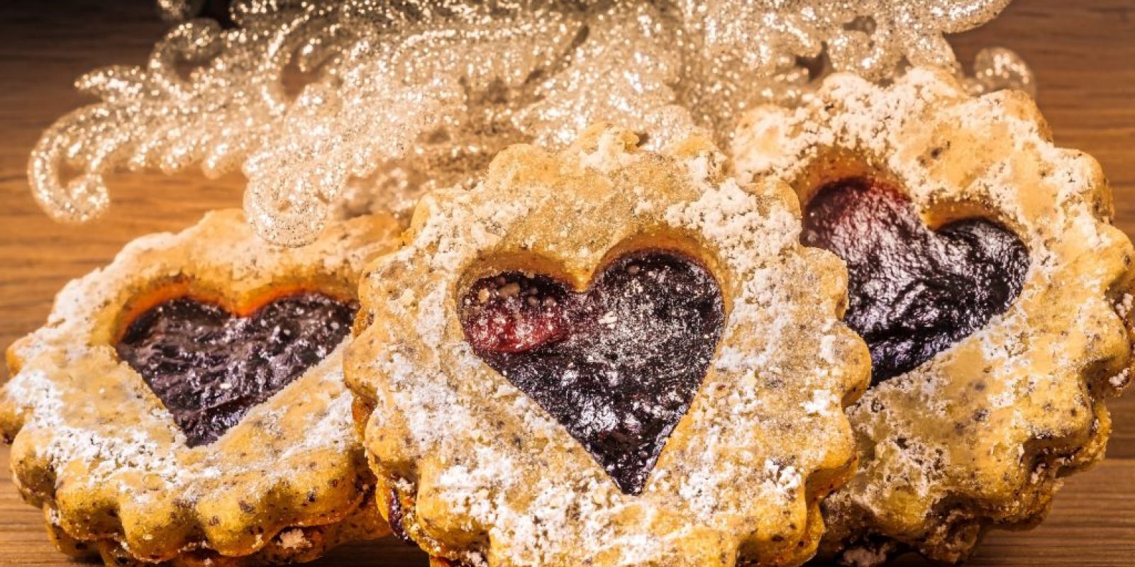 Mohnplätzchen mit Pflaumenmus
