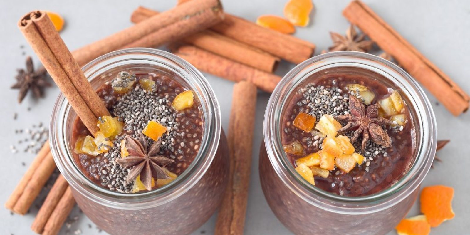 Schokolade Chia Pudding