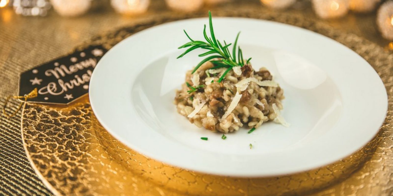Maronen Waldpilz Risotto