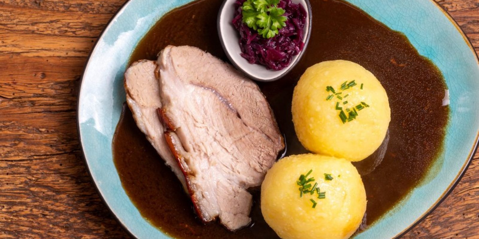 Saftiger Schweinebraten