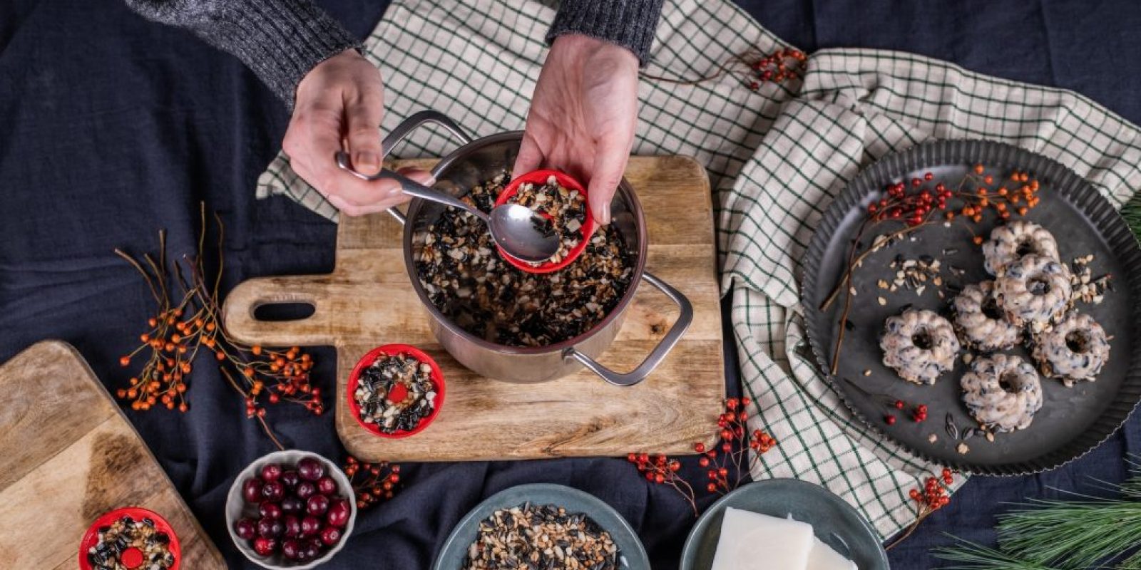 Vogelfutter selber machen
