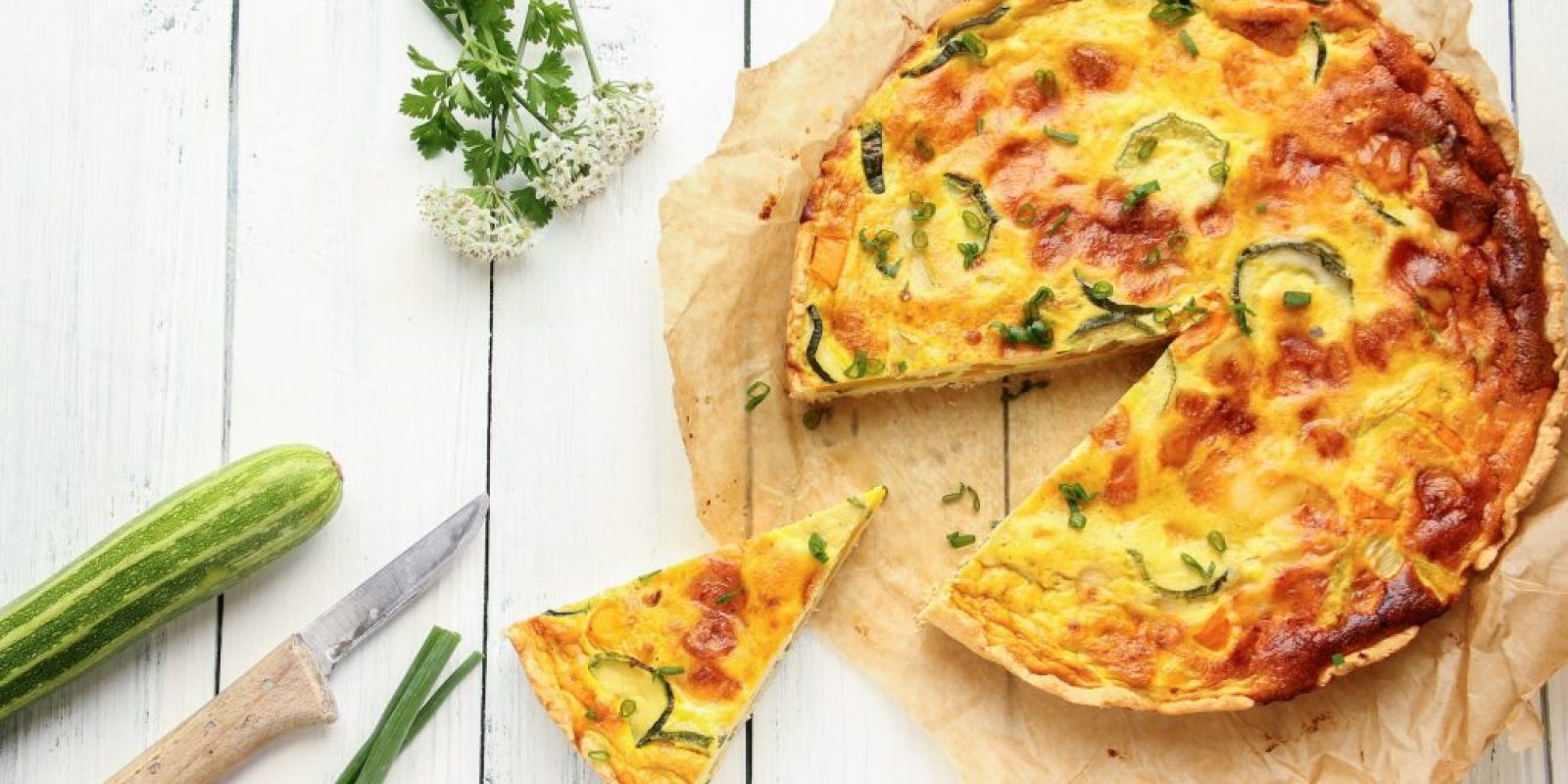 Zucchini Quiche