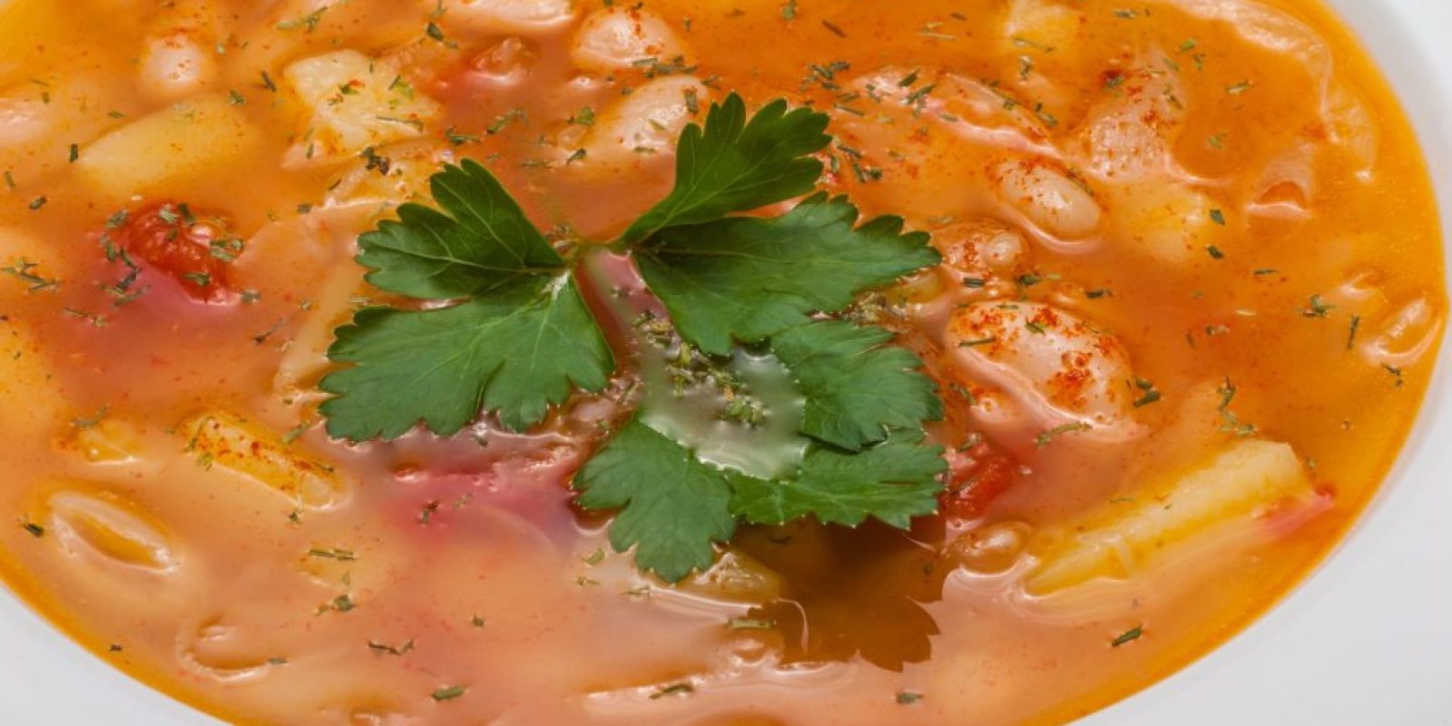 Bohnen-Petersilien-Suppe Rezept