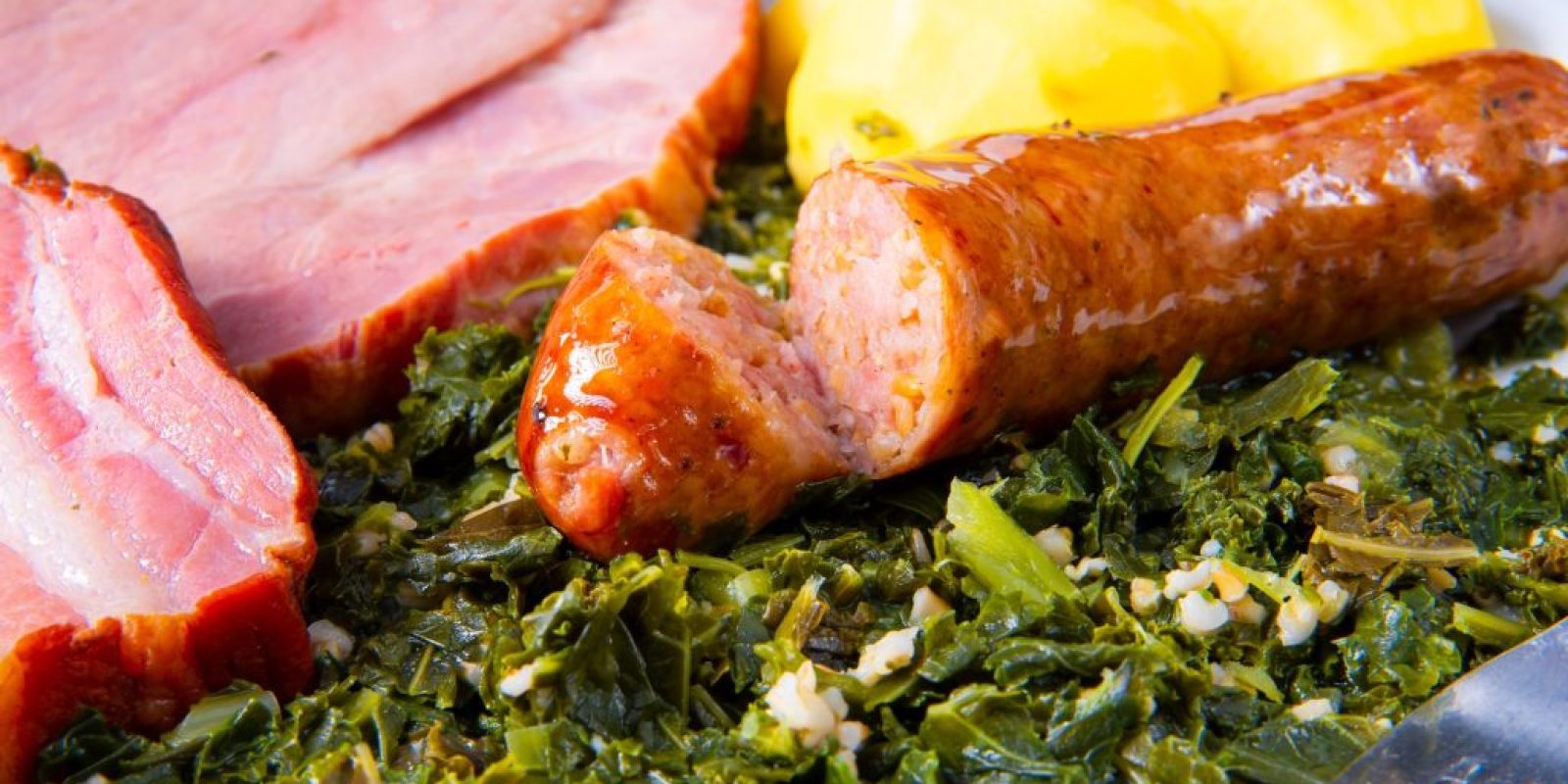 Grünkohl mit Oldenburger Pinkel Rezept