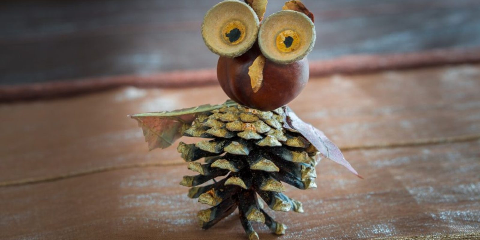 Herbst-DIYs mit Naturmaterialien