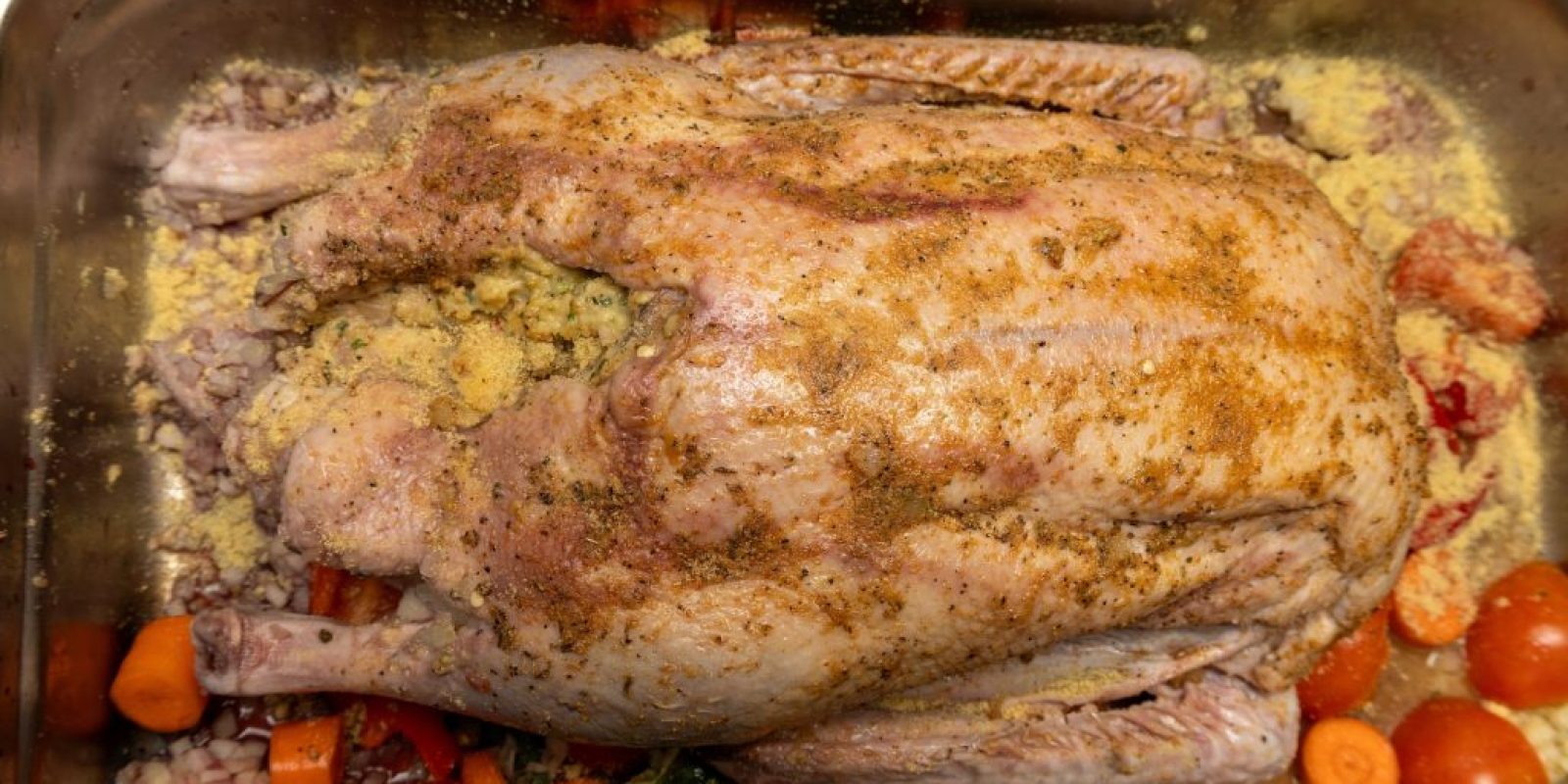 Weihnachtsgans auftauen