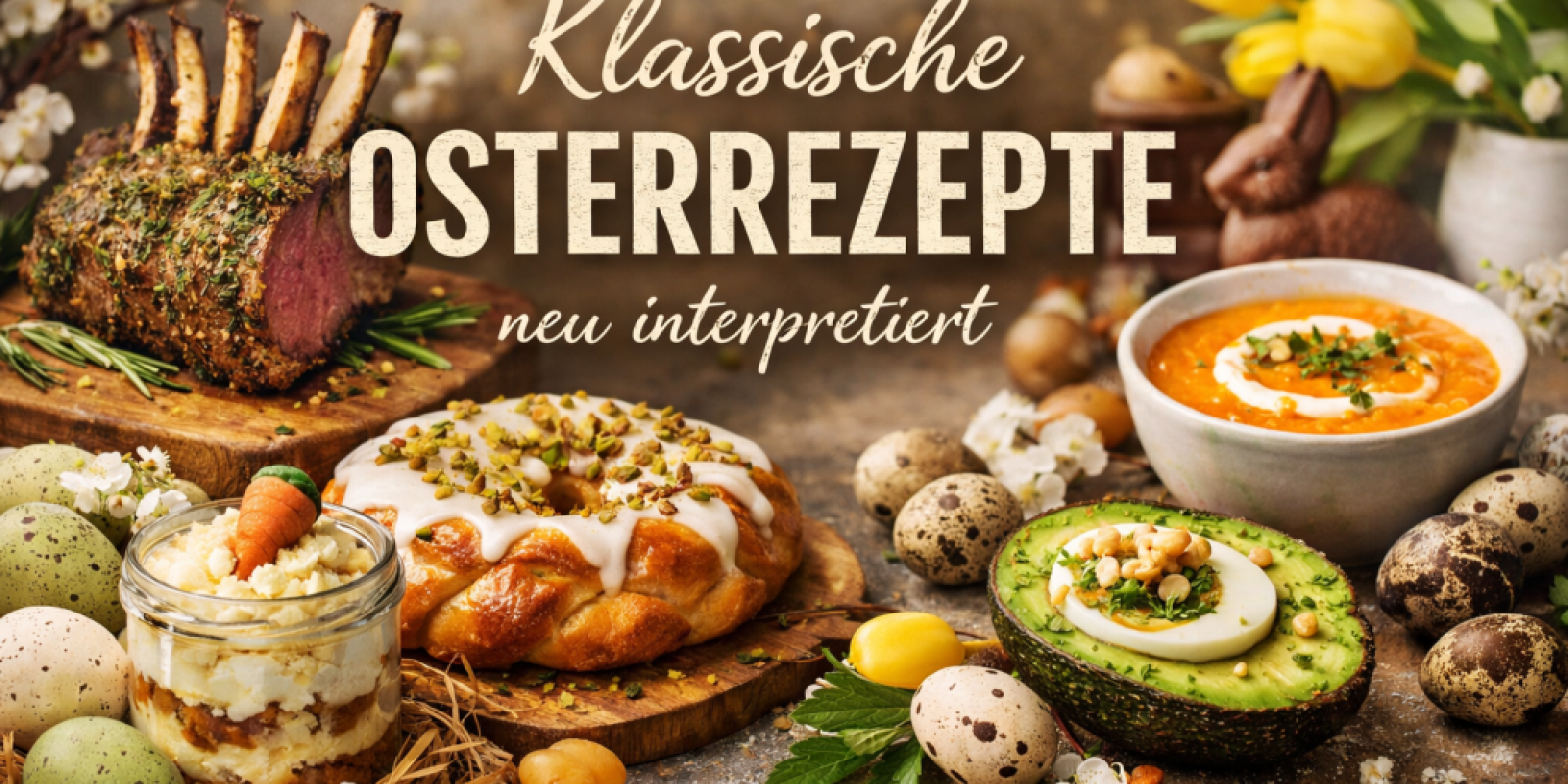 Klassische Osterrezepte neu interpretiert