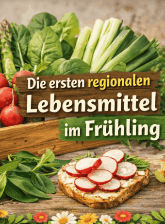 Die ersten regionalen Lebensmittel im Frühling