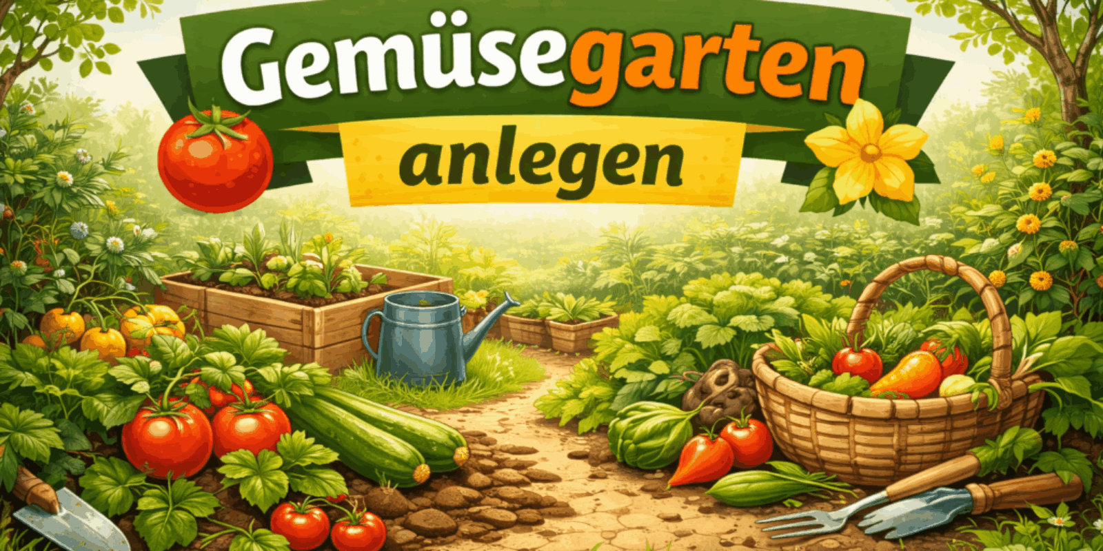 Gemüsegarten anlegen – Mit wenig Aufwand 