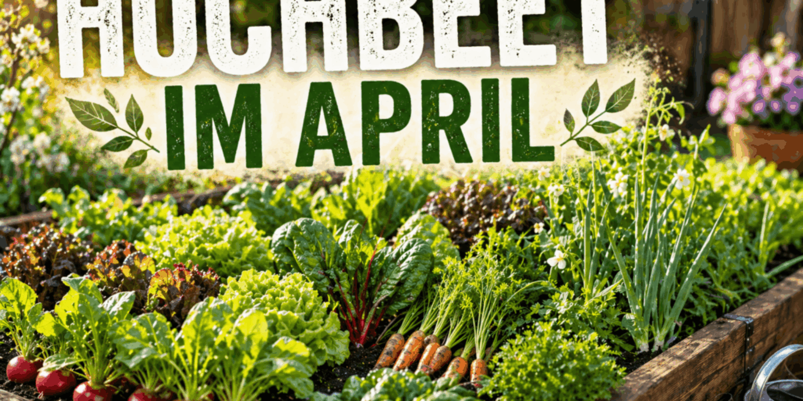 Hochbeet im April: Diese 10 Pflanzen wachsen jetzt besonders gut