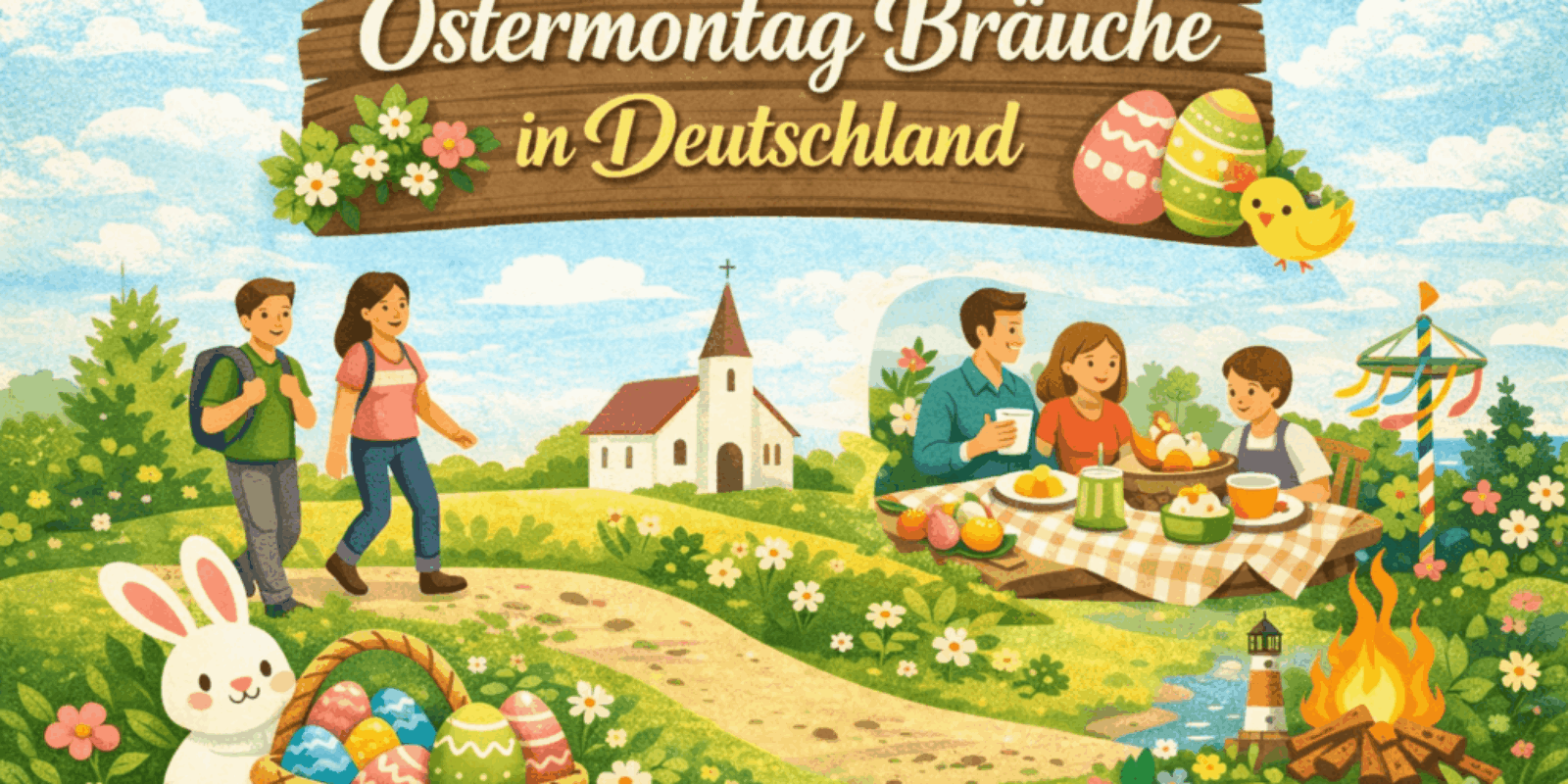 Ostermontag Bräuche in Deutschland